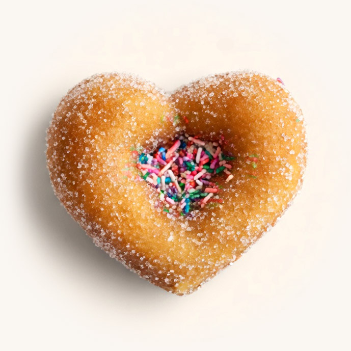 Tarhun heart donut